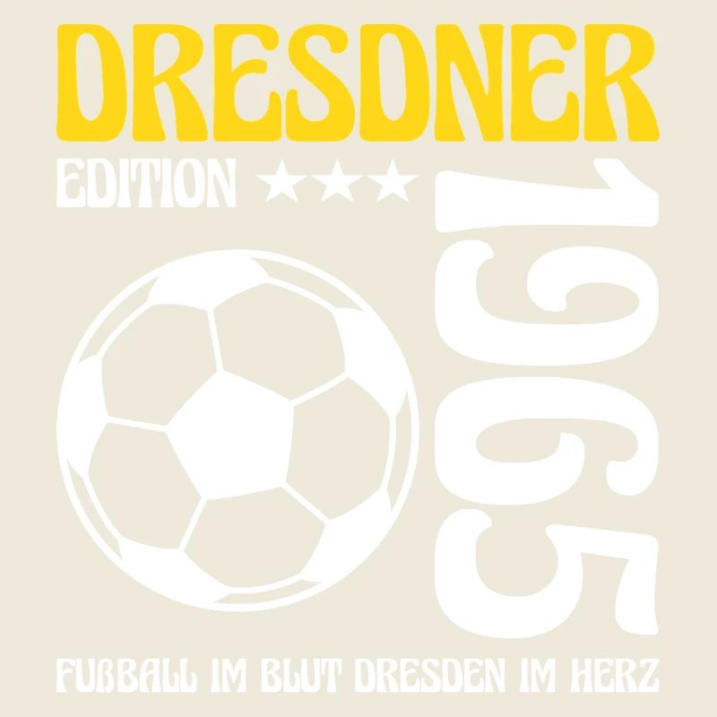 Dresde anniversaire 1965 Football cadeau