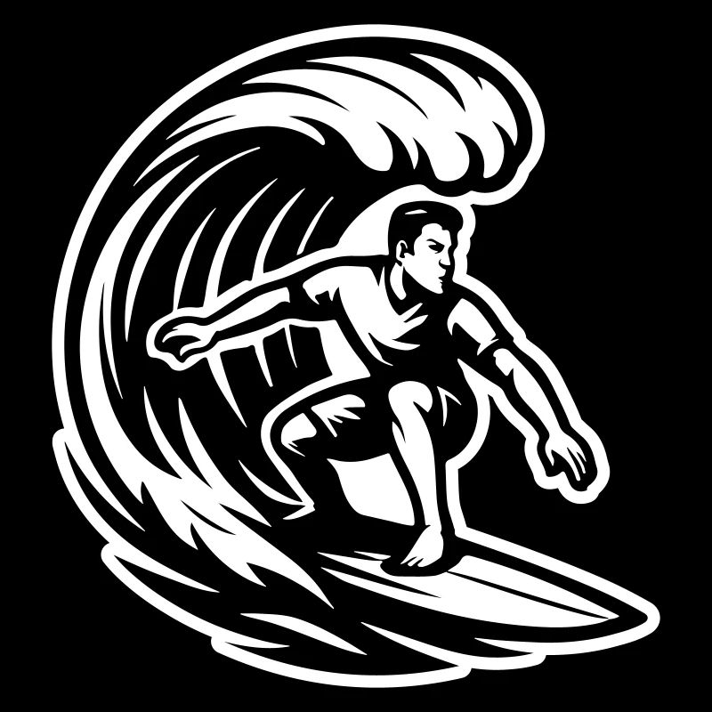 Surfeur Wave Surf