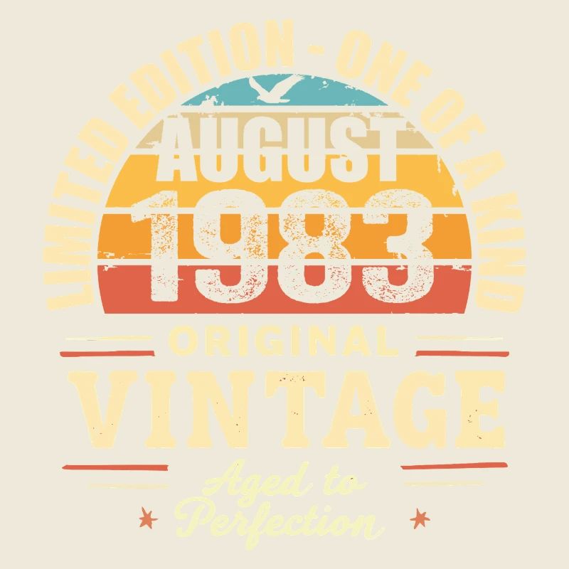 Août 1983 Anniversaire Août 1983 - August 1983