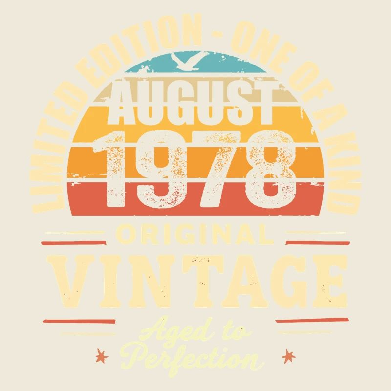 Août 1978 Anniversaire Août 1978 - August 1978