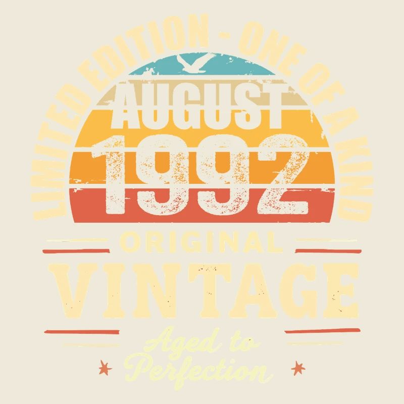 Août 1992 Anniversaire Août 1992 - August 1992