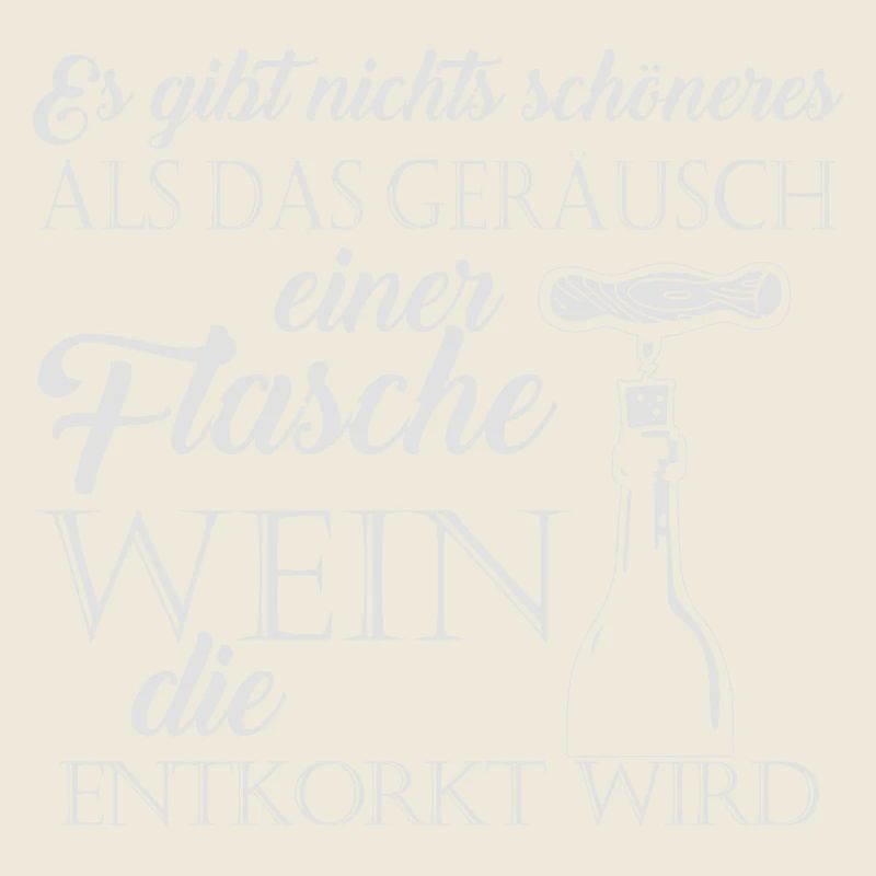 Geräusch einer Flasche Wein die entkorkt wird