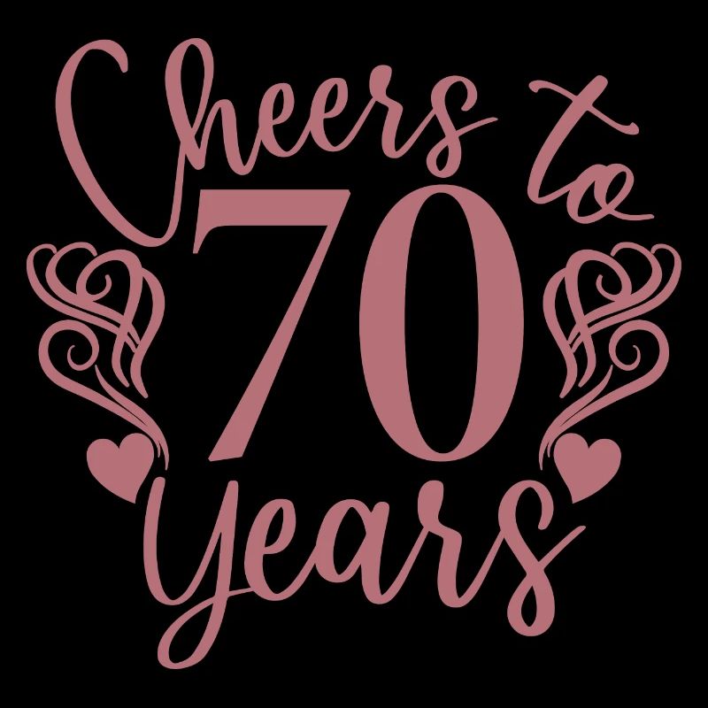 Vive le 70e anniversaire des 70 ans
