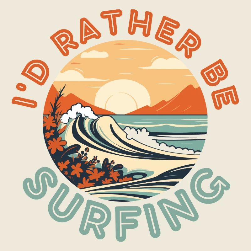 I'd rather be surfing
