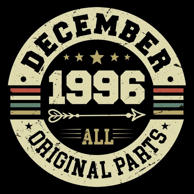 Légendes Anniversaire Décembre 1996 Naissance Cadeau