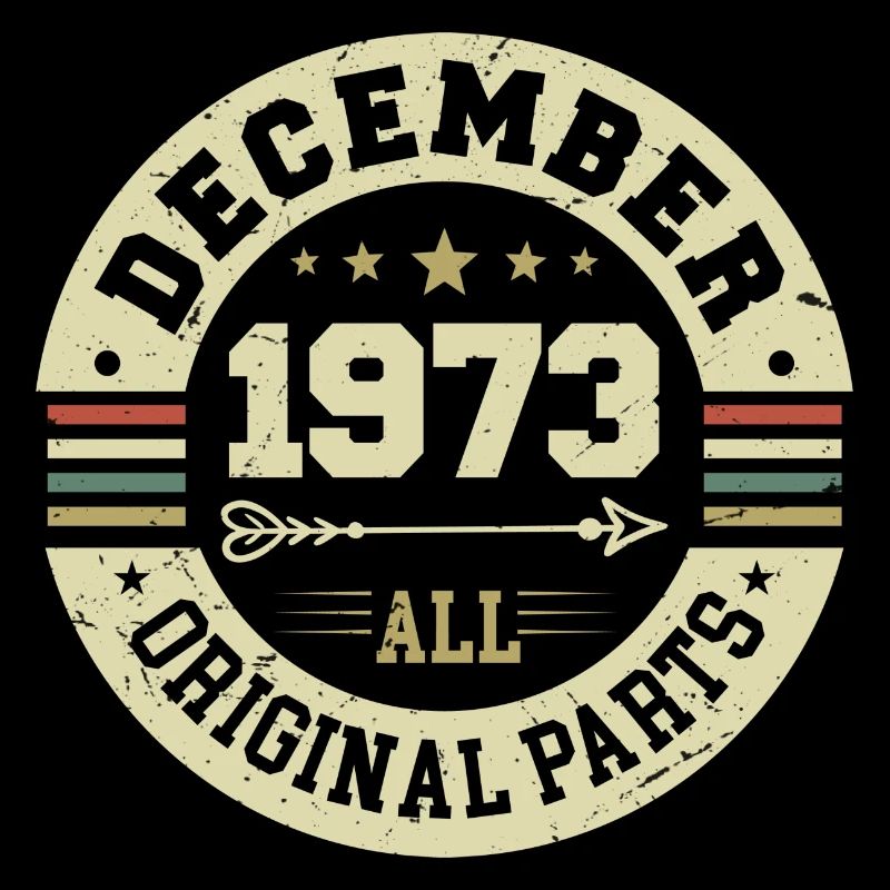 Légendes Anniversaire Décembre 1973 Naissance Cadeau