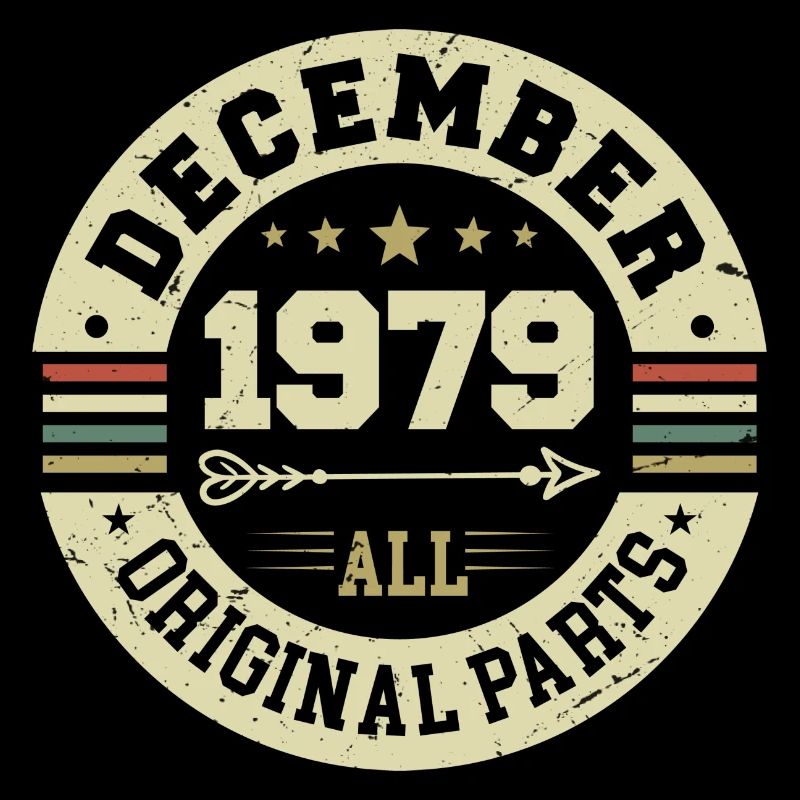 Legends Birthday December 1979 Born Gift
