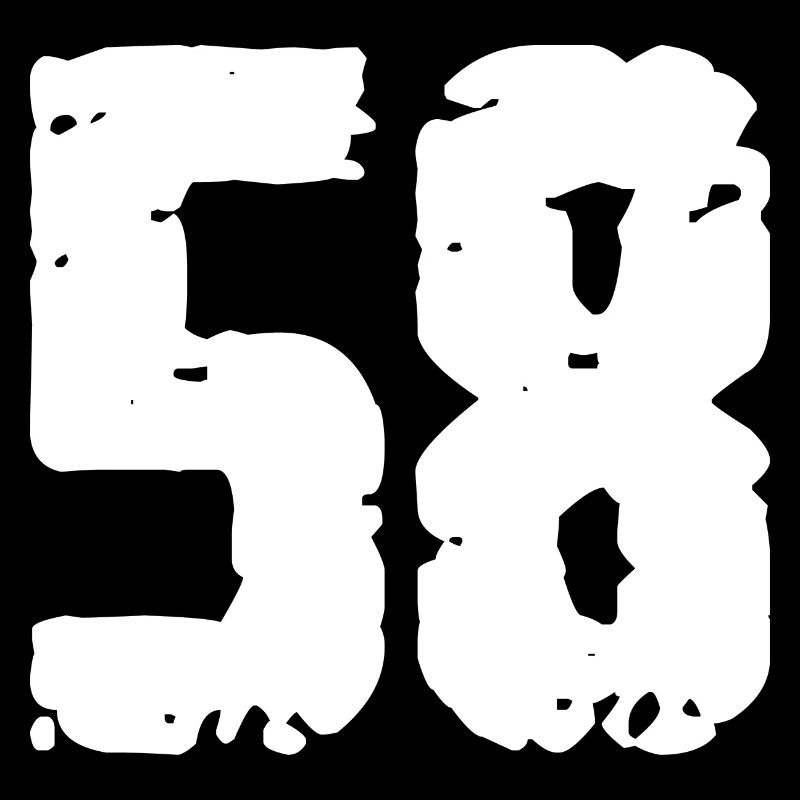 58 Number Vintage