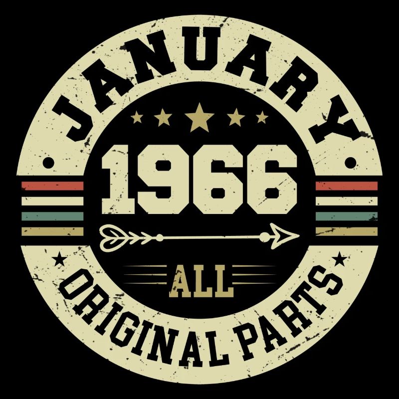 January 1966 - Geburtstag im Januar 1966