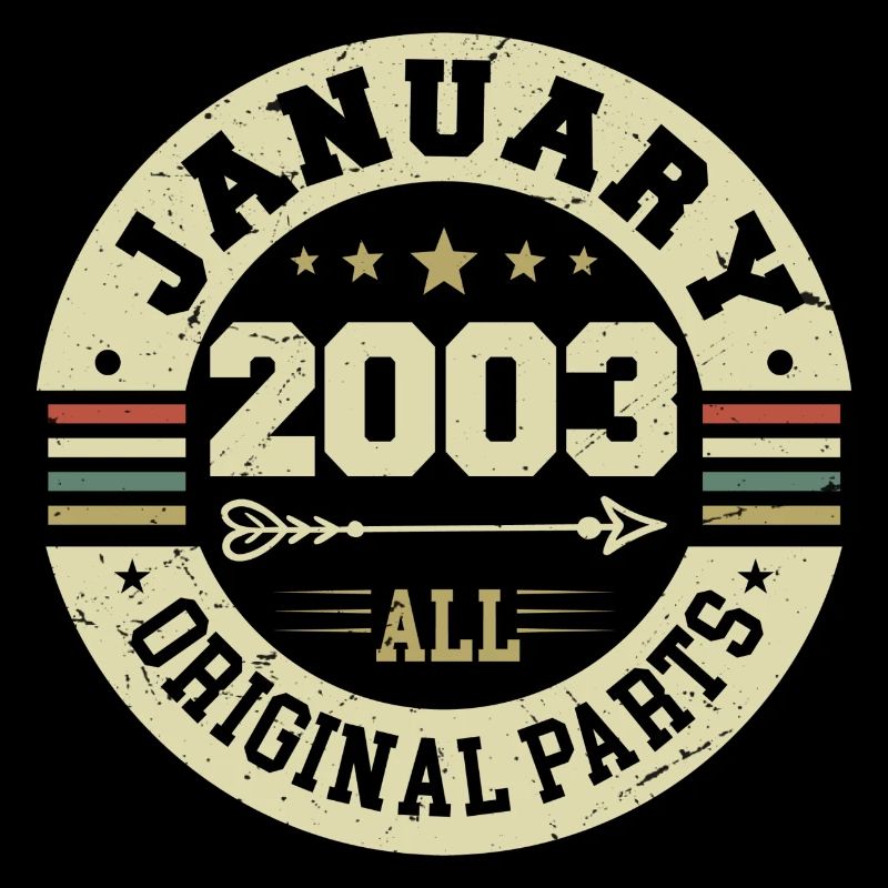 Janvier 2003 - Anniversaire en janvier 2003