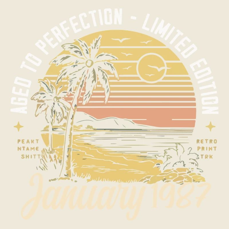 1987 Geburtstag Januar 1987 - Geschenk Januar 1987