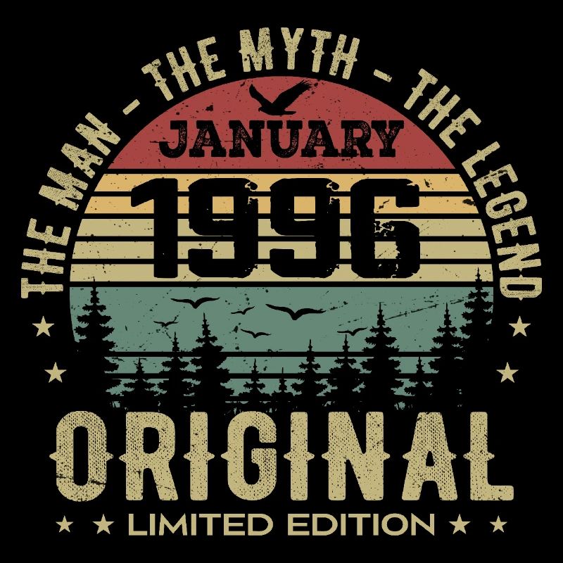 Cadeau D'anniversaire 29 ans, Nées En Janvier 1996