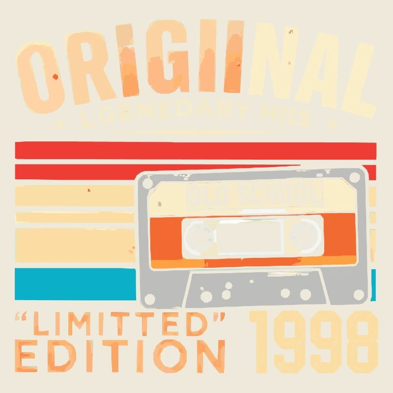 Original 1998, Legendary since 1998 Vintage 1998
