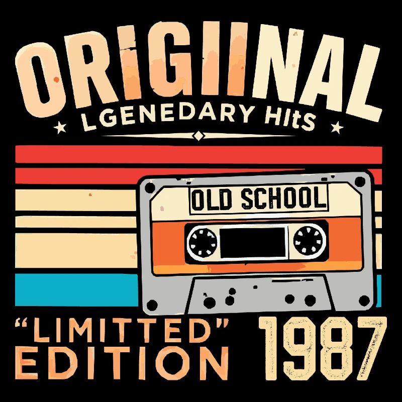 Original 1987, Legendary since 1987 Vintage 1987