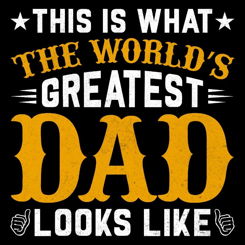 Papa Vatertag Ehemann Männer Vater Papa Bester Vater