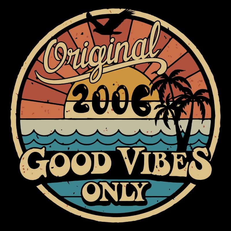 Original 2006 Vintage 2006 Birthday Retro 2006