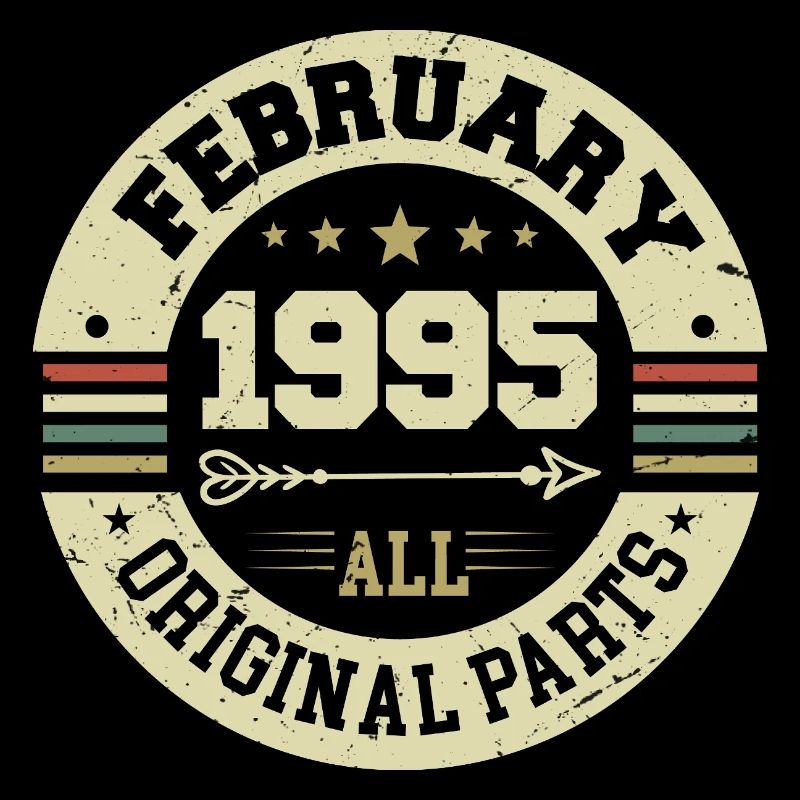 February 1995 Vintage Birthday Gift 1995