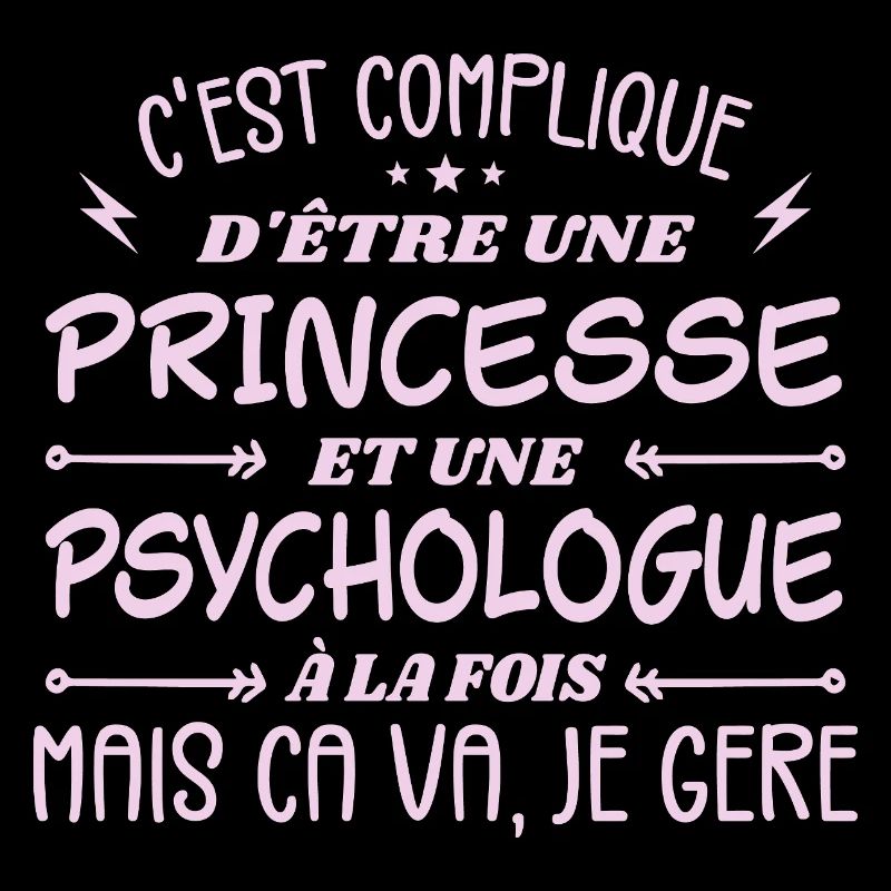 C'est compliqué d'être Une Princesse Psychologue