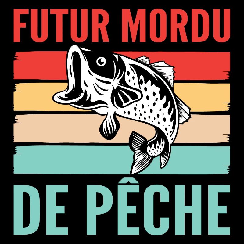 Mordu de Pêche pour bébé