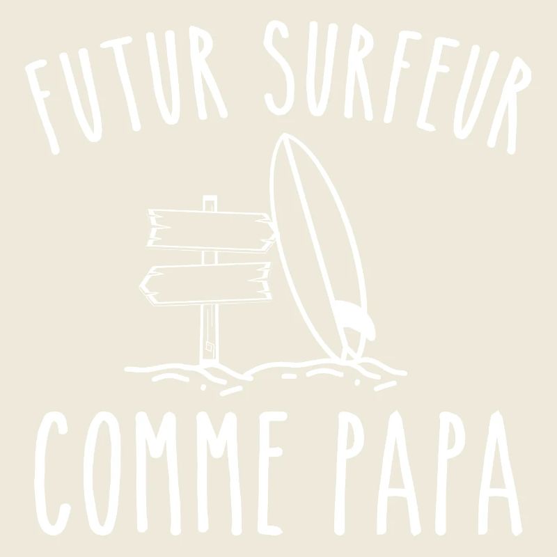 Future surfer like dad