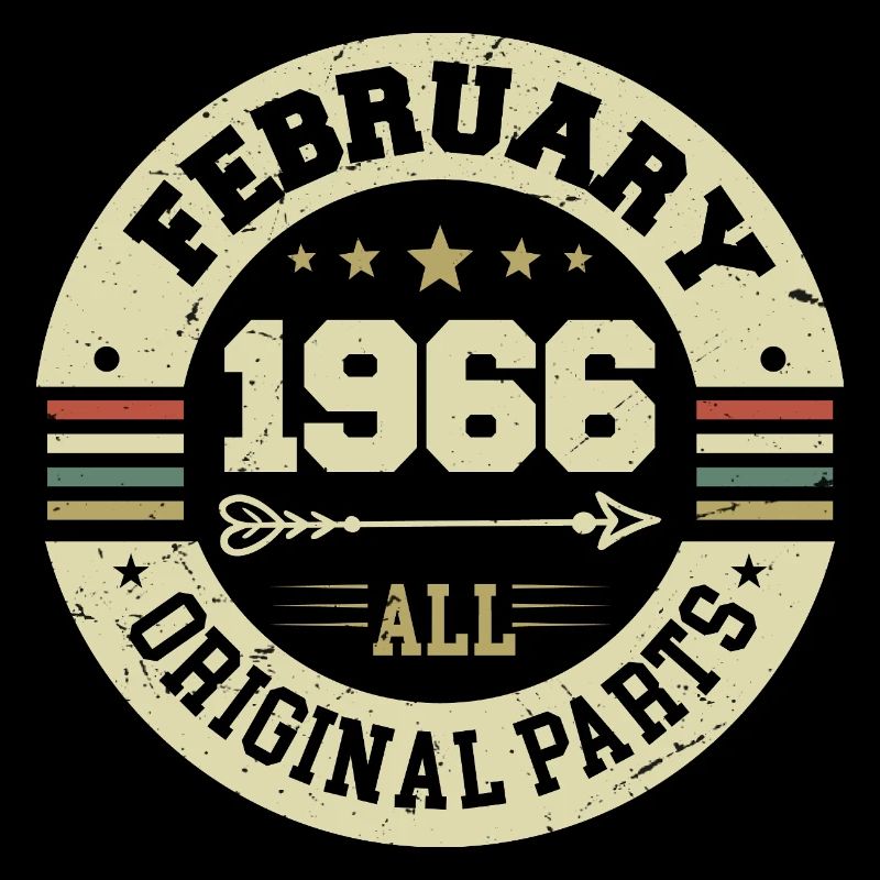 Février 1966 Vintage Cadeau d’anniversaire 1966