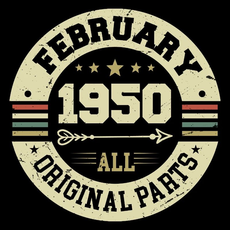 February 1950's Vintage Birthday Gift 1950's