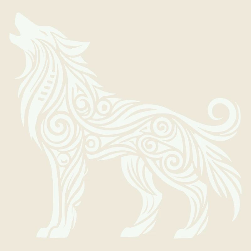 Loup Tribal Animal
