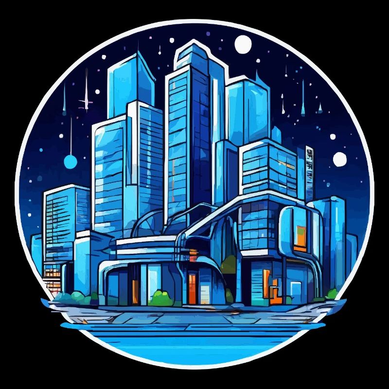 Ciel nocturne de la ville