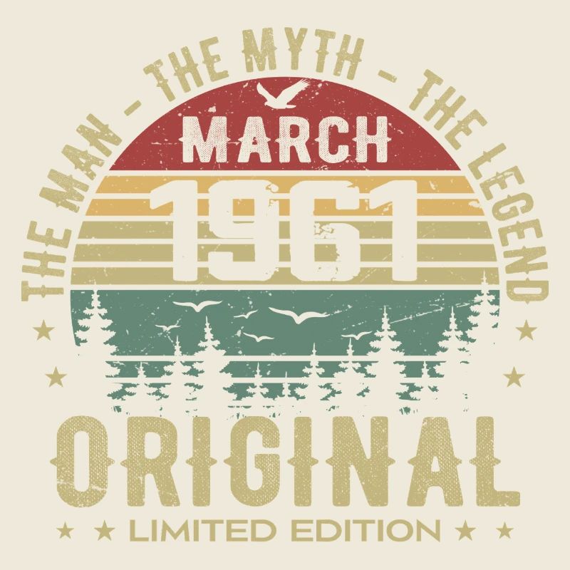 Gift for the 64th Anniversary Original March 1961