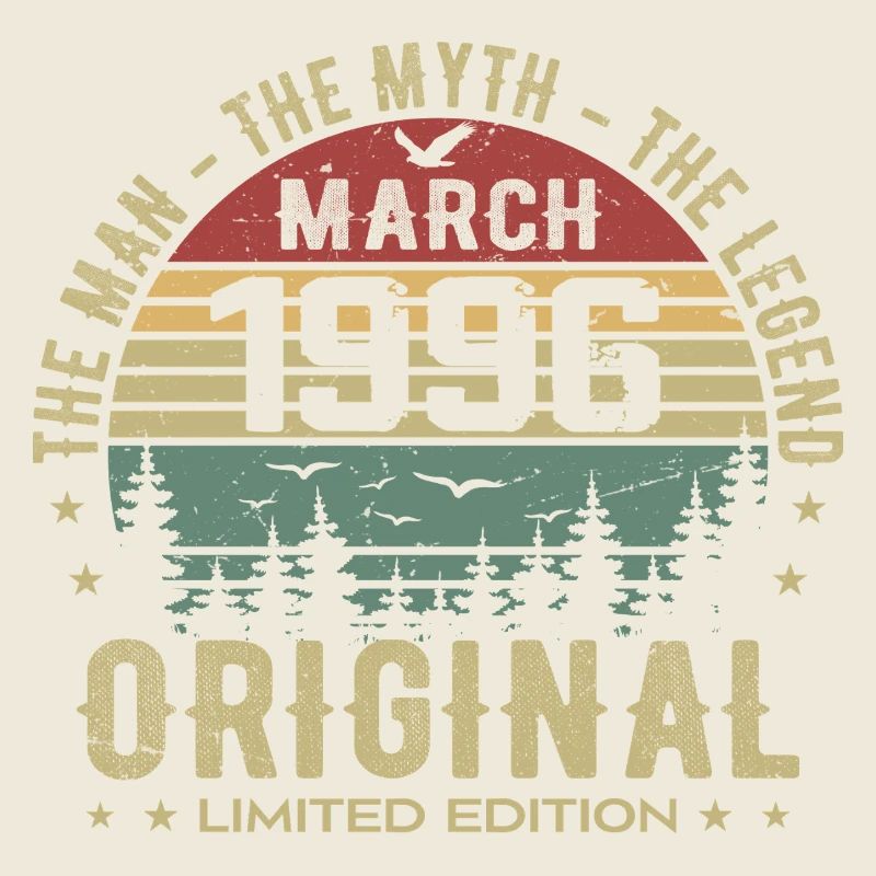 Gift for the 29th Anniversary Original March 1996