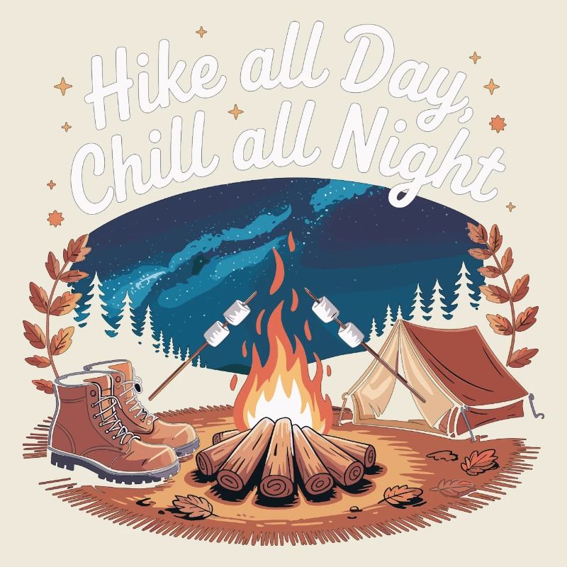 Hike All Day, Chill All Night – Camping Adventure