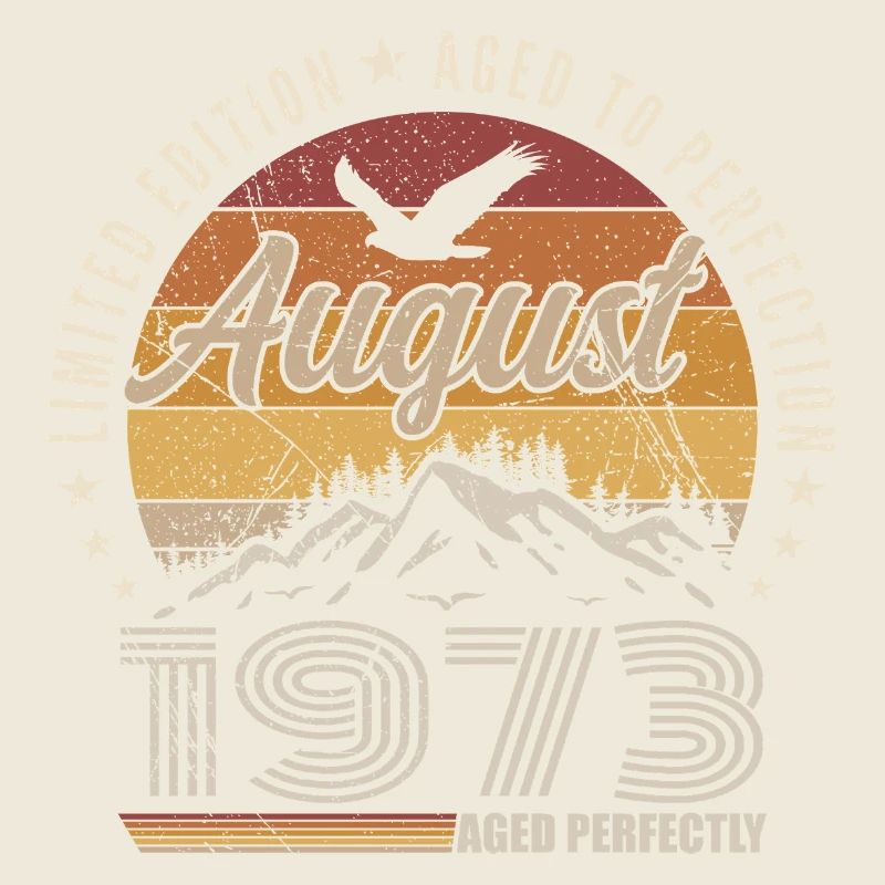 August 1973 Retro Anniversary August 1973 August 1973
