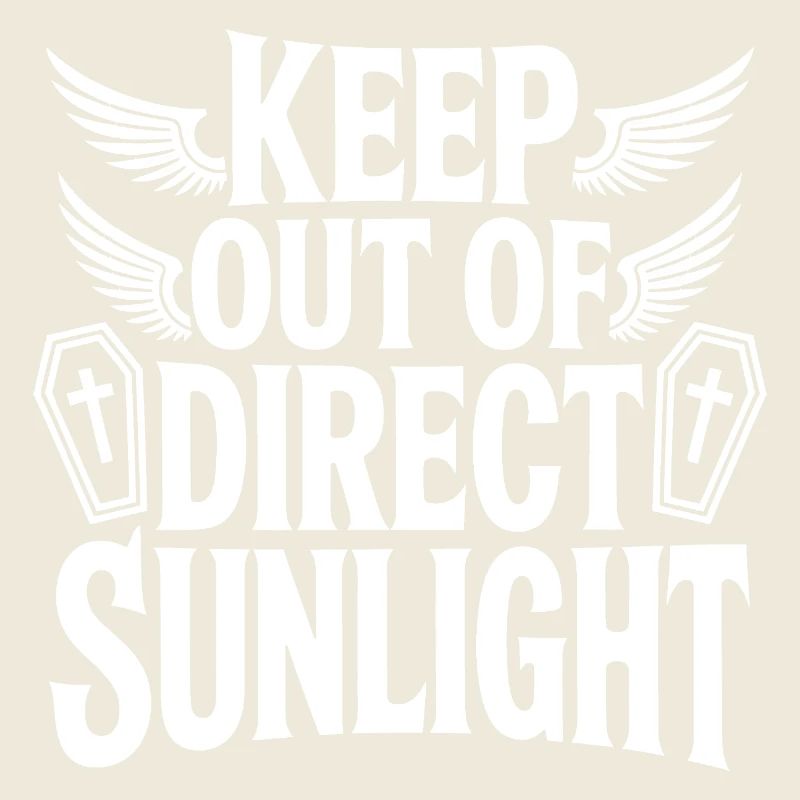Keep out of direct sunlight! Vampire Goth Emo