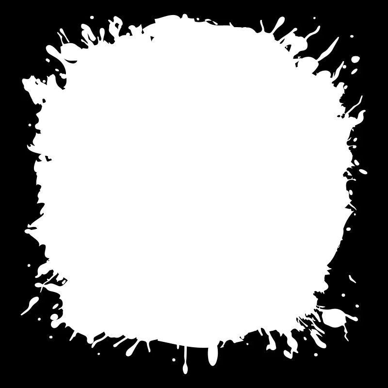 splatter klecks