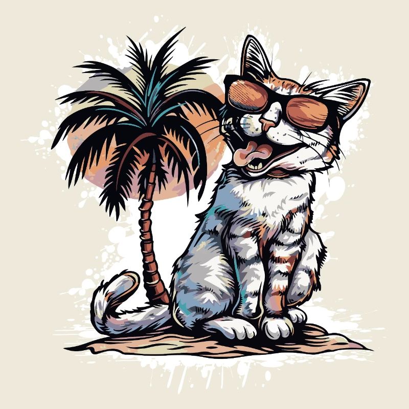 Cat Island Palm Tree