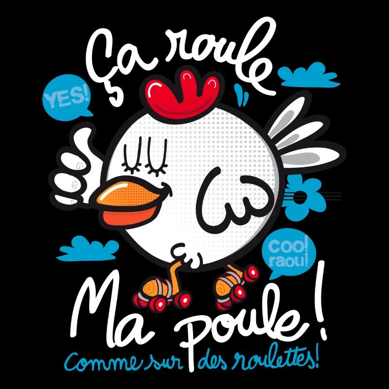 ma poule fonce