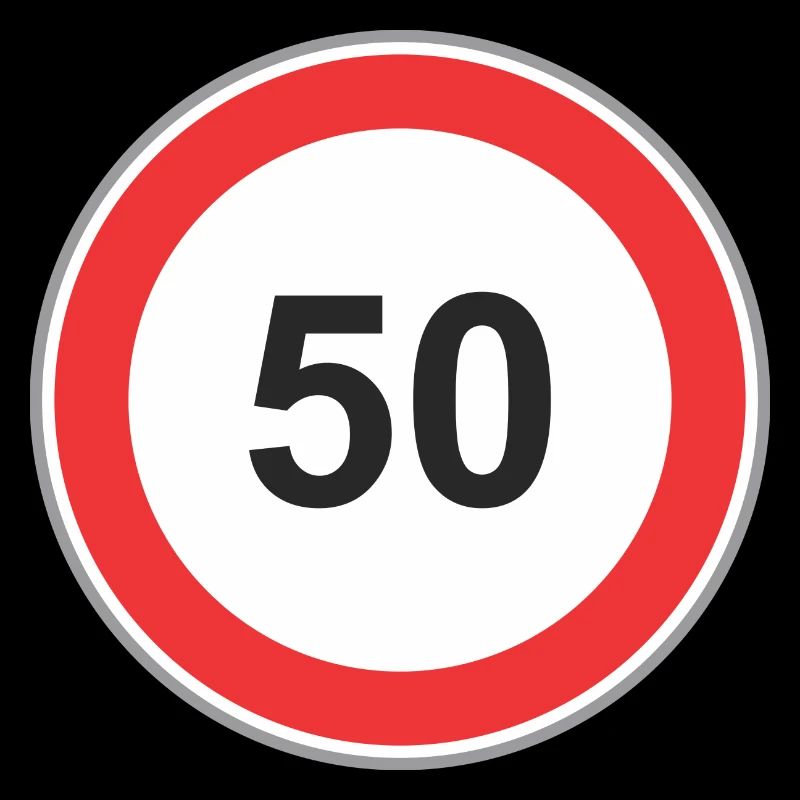 Verkehrsschild 50