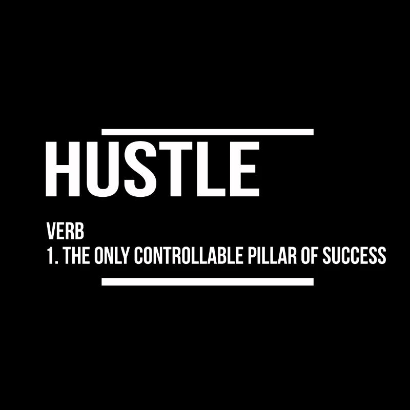 hustle verb