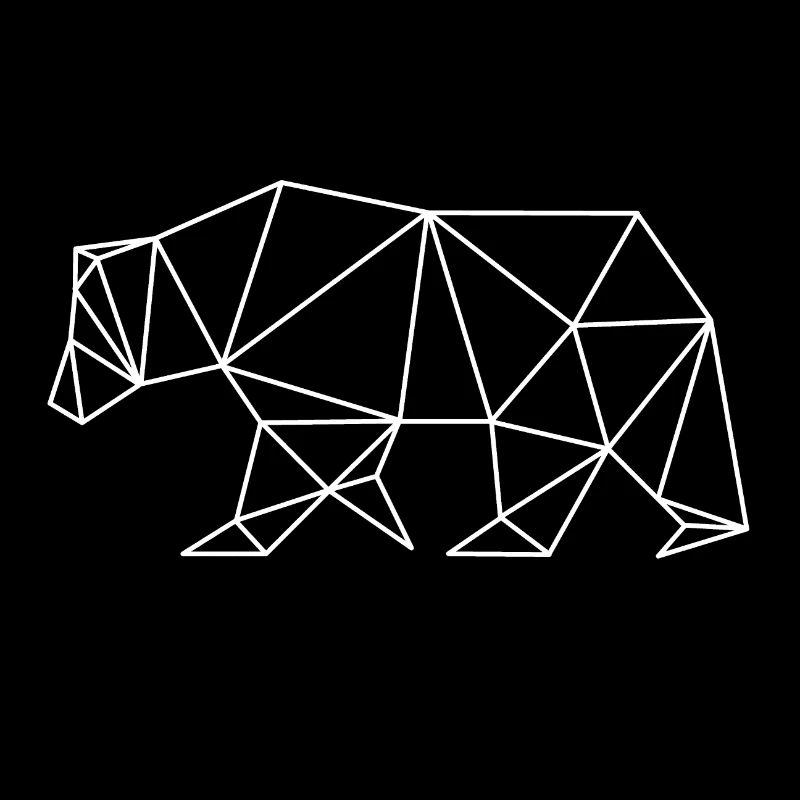Bär Geometrie Kunst