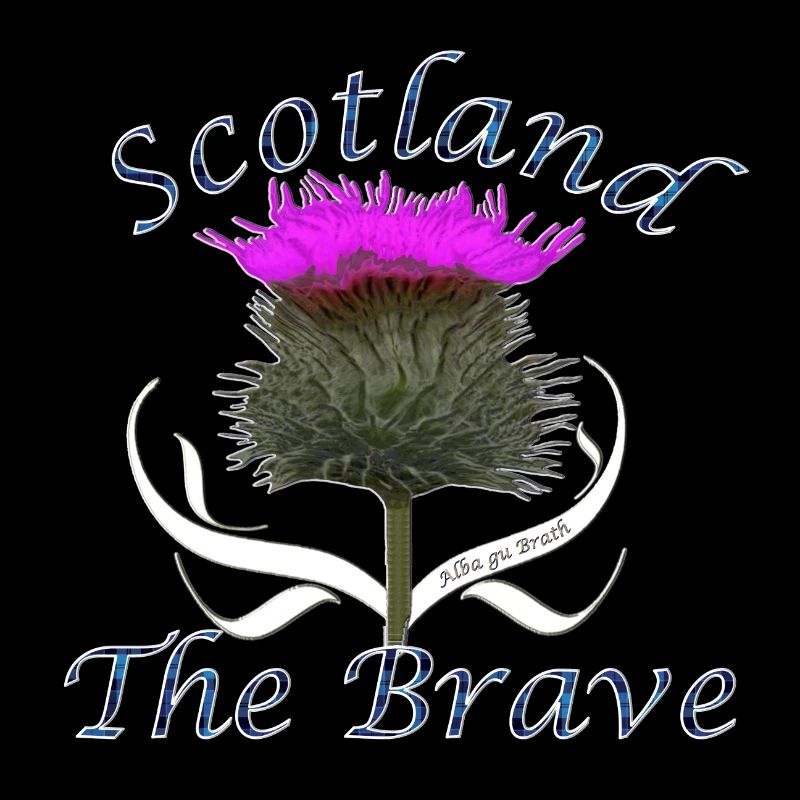 scotland the brave wild thistle