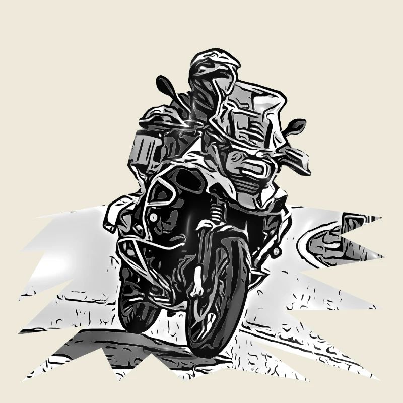 Vélo d’aventure Curve noir