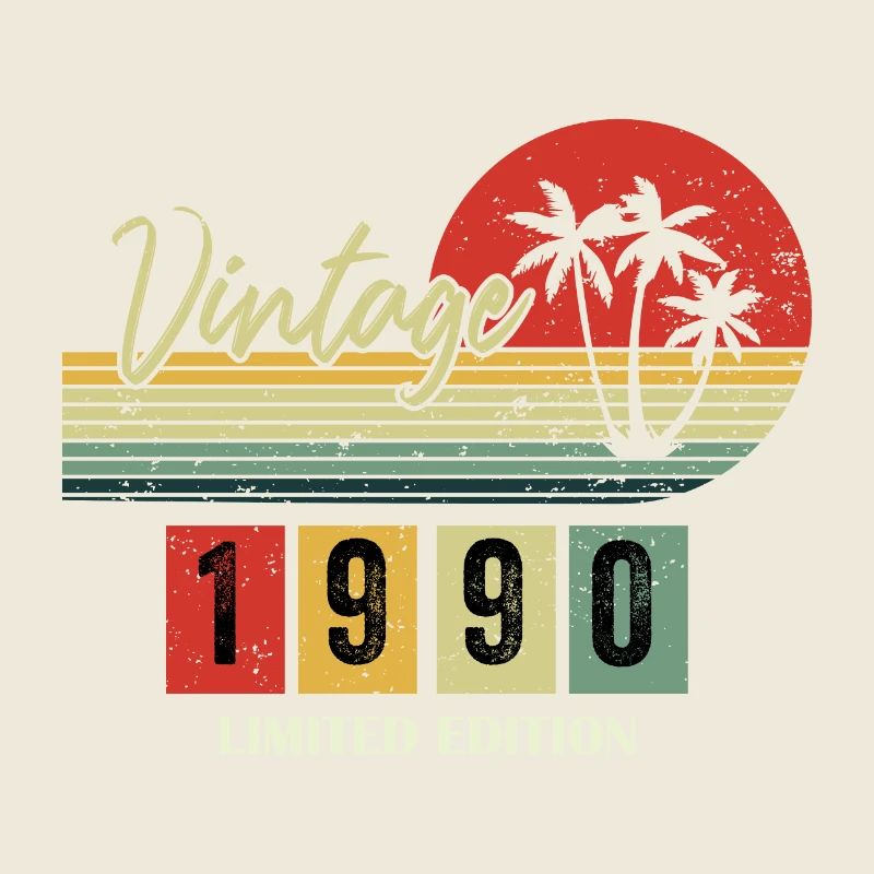 1990 Cadeau Anniversaire 1990 édition limitée 1990