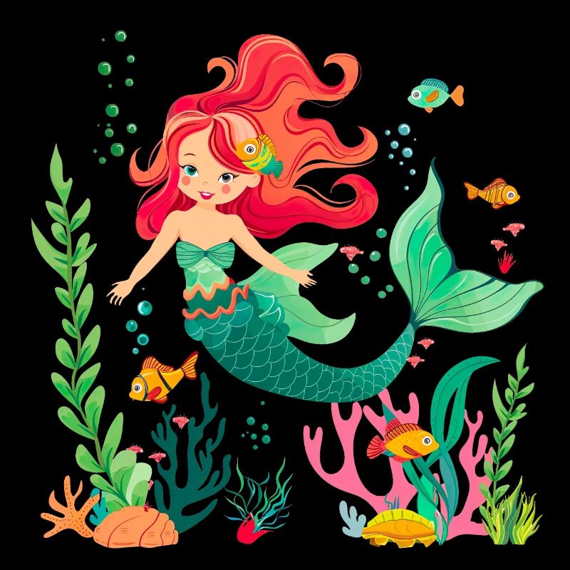 Mermaid, Half Human, Half Fish