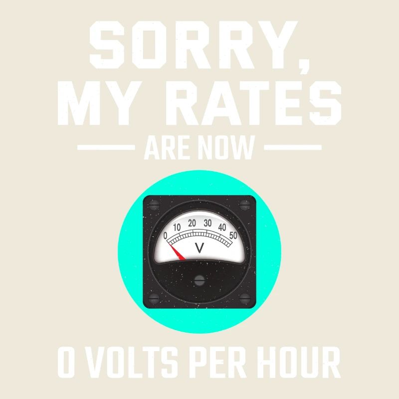 Elektriker im Ruhestand: 0 Volt pro Stunde