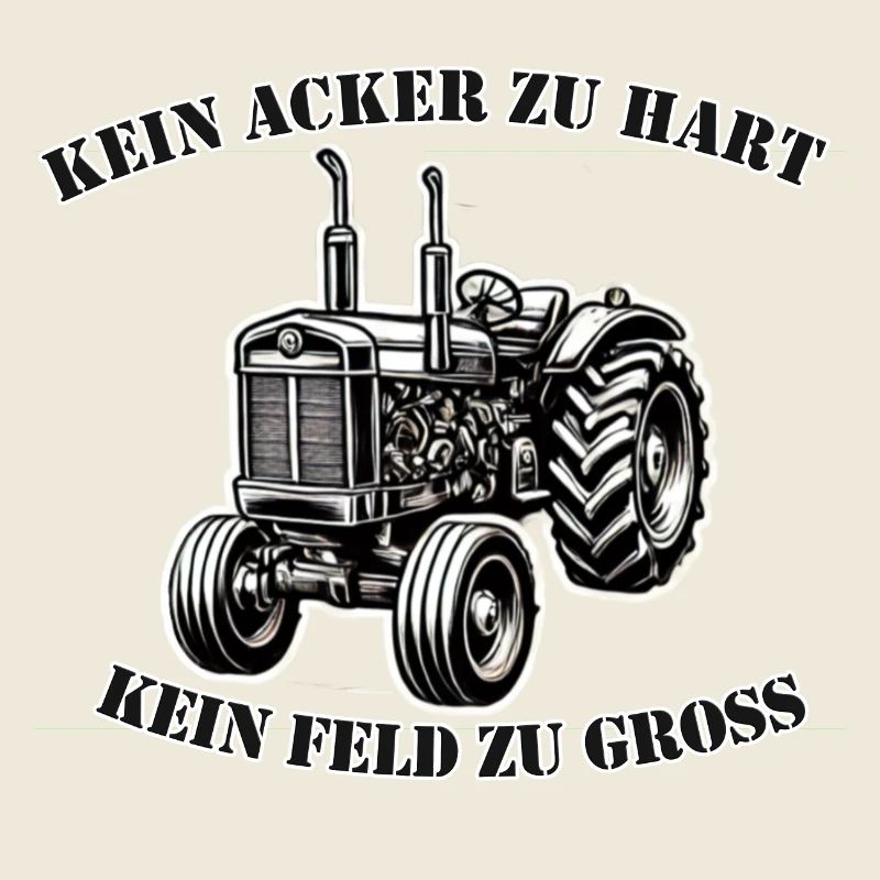 Traktor vintage – Kein Acker zu hart