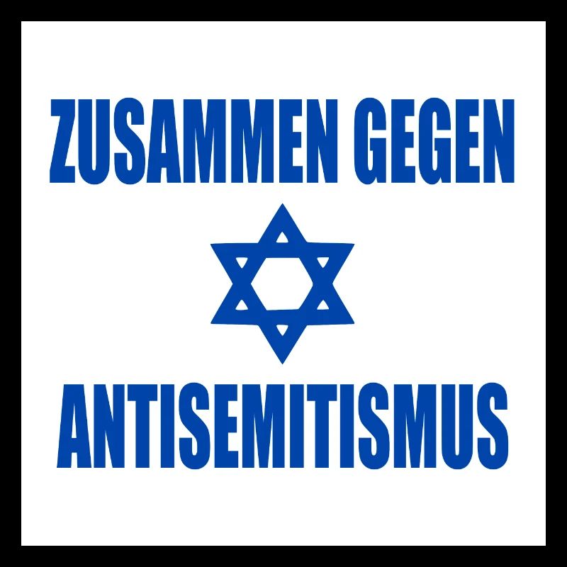 zusammen gegen antisemitismus