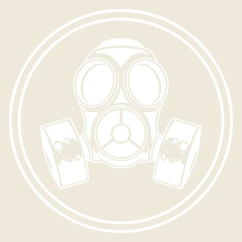 Icône de masque à gaz