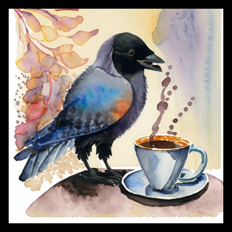 Jackdaw with Jackdaw