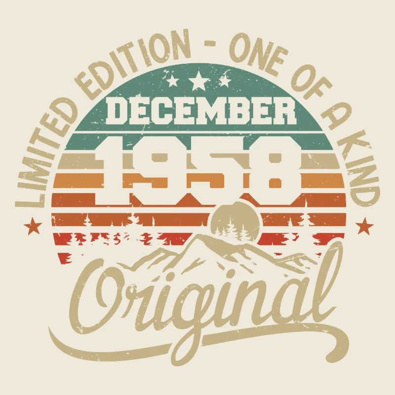 Original 67th Birthday Gift, December 1958
