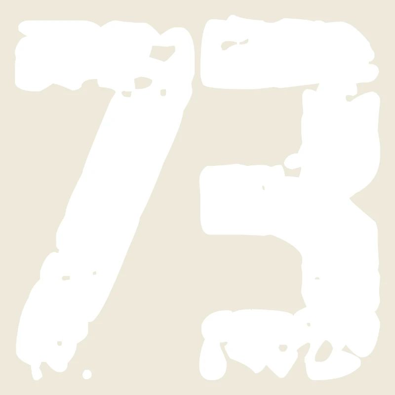 73 Number Vintage